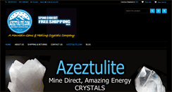 Desktop Screenshot of healingcrystals.net