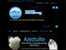 Tablet Screenshot of healingcrystals.net